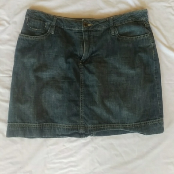 Faded Glory Pants - Faded glory Denim skort front and back pockets